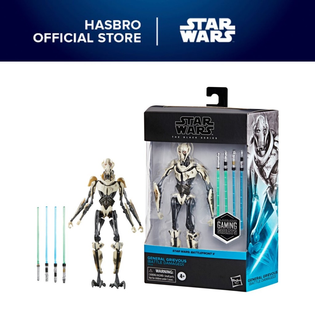 Star Wars The Black Series General Grievous Battle Damaged Star Wars