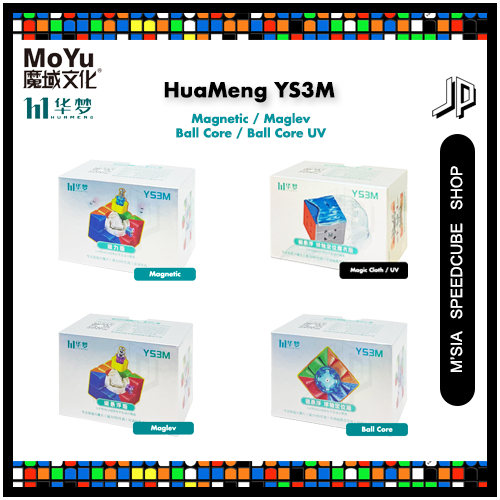 Jpearly Moyu Huameng Ys M Series X Speedcube Magnetic Maglev