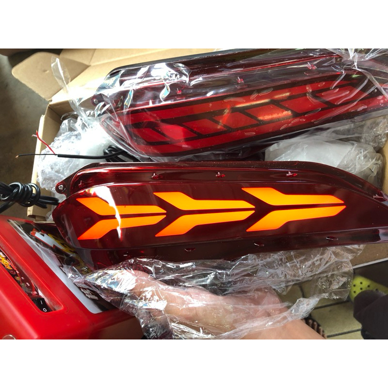 Toyota Vios Led Fog Light Rear Bumper Reflector