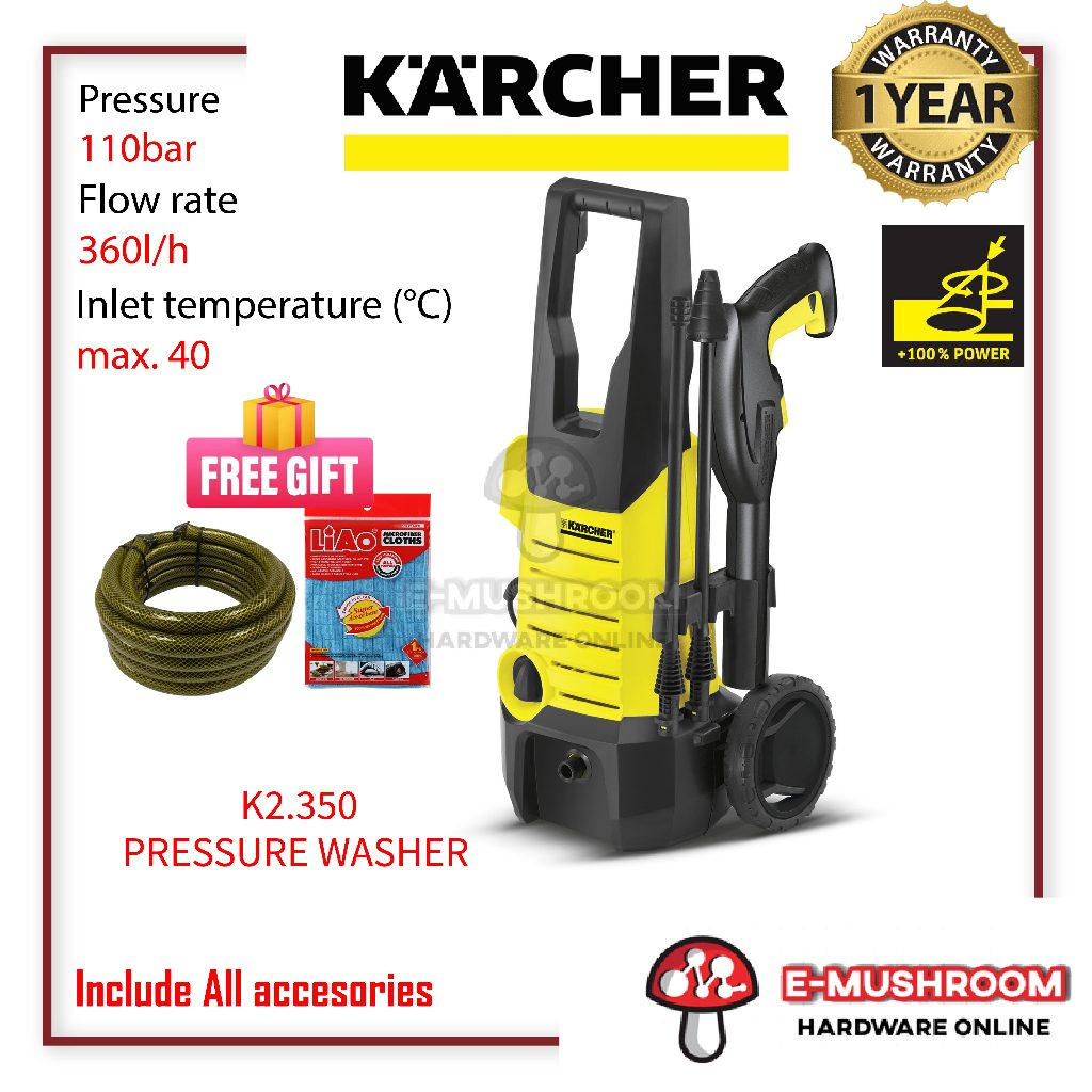 Karcher K K Hr High Pressure Cleaner Bar Shopee Malaysia