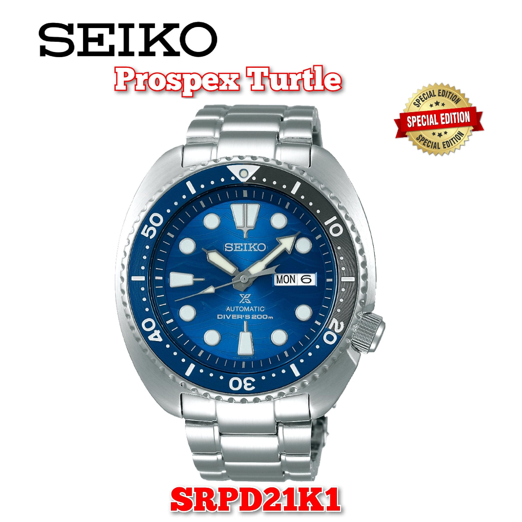 Seiko Prospex Special Edition Srpd K Automatic Diver S M Turtle