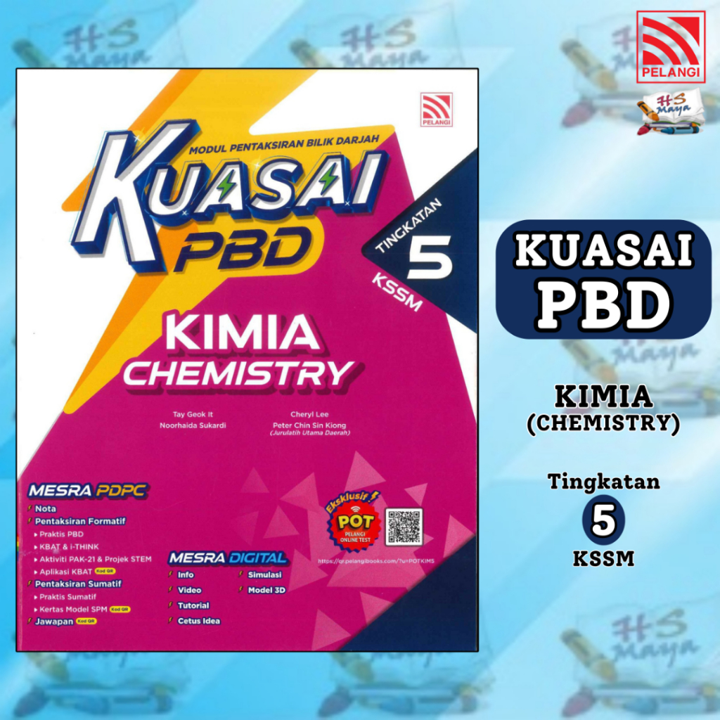 Buku Latihan KUASAI PBD KIMIA CHEMISTRY TINGKATAN 5 KSSM 2024