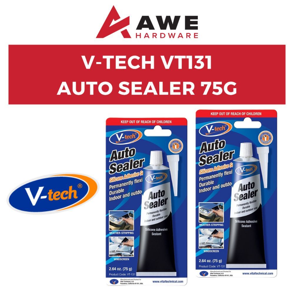 V Tech Silicone Sealant Waterproof Auto Sealer VT131 Adhesive Sealant