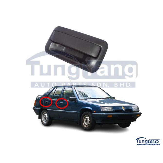 Proton Saga Iswara Door Outer Handle Pemegang Pintu Luar Proton Saga