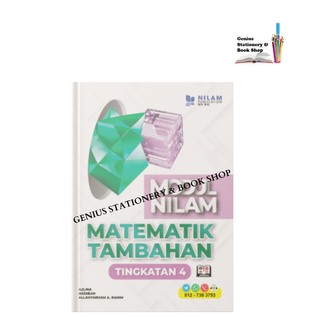 Buku Latihan Modul Nilam Matematik Tambahan Tingkatan 4 2024