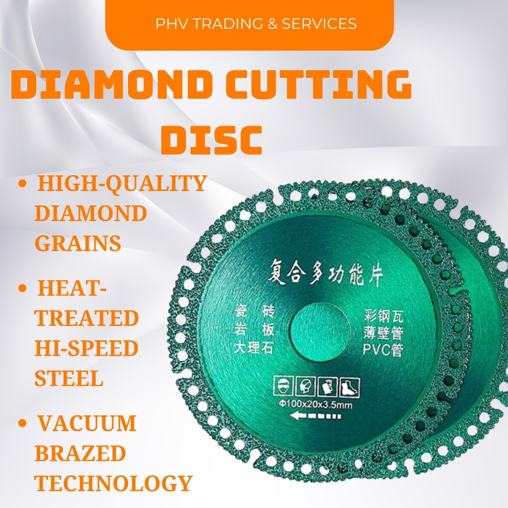 6 In 1 Diamond Cutting Disc Composite Multifunctional Saw Blade 100mm