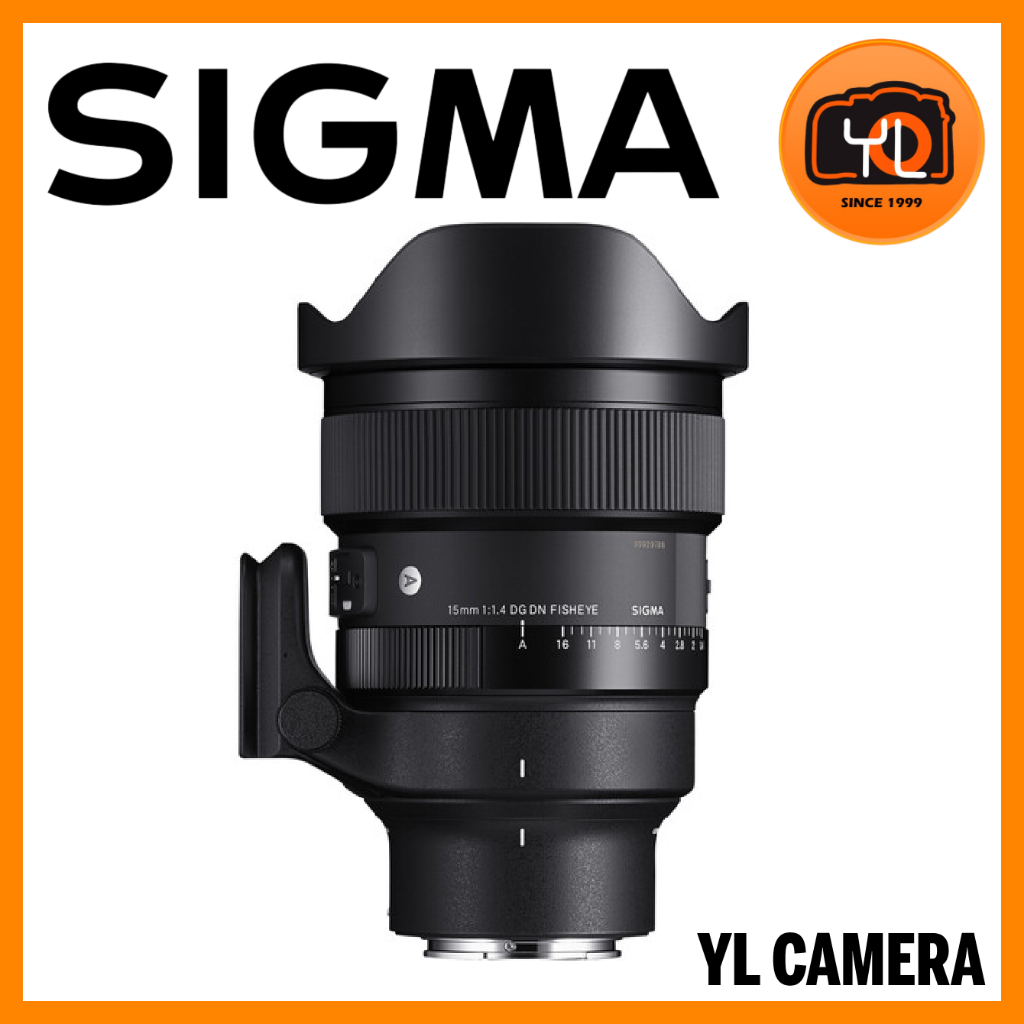 Pre Order Sigma 15mm F 1 4 Fisheye DG DN Art Lens Sony E Leica L