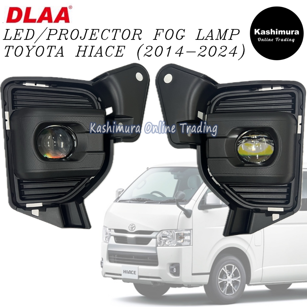 DLAA SPOTLIGHT LED FOG LAMP FOR TOYOTA HIACE KDH200 2014 2015 2016 2017