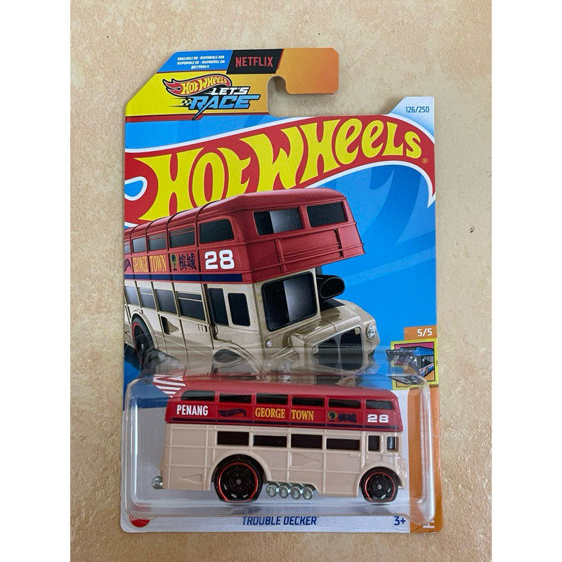 Hot Wheels Trouble Decker Penang Bus Shopee Malaysia