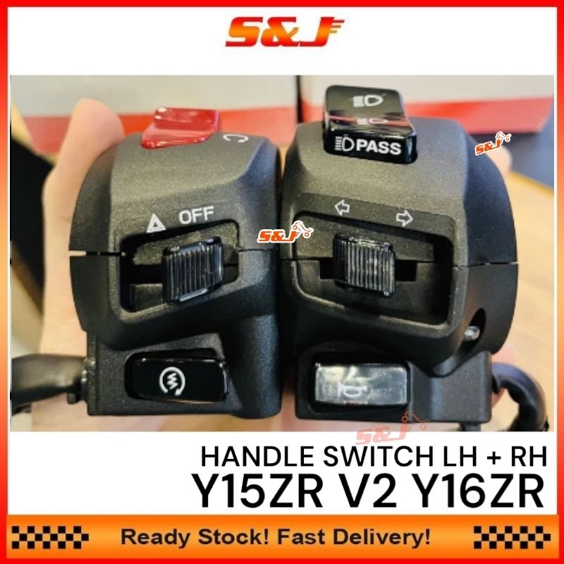 Y15 Y15ZR V2 Y16ZR Y16 HANDLE SWITCH WITH DOUBLE SIGNAL LH RH LEFT