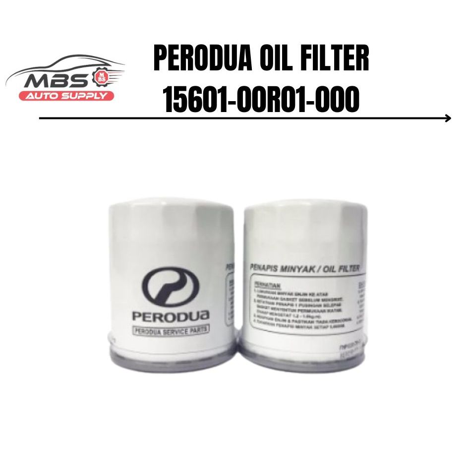 Perodua Oil Filter 15601 00R01 KANCIL KEMBARA VIVA KELISA KENARI 100