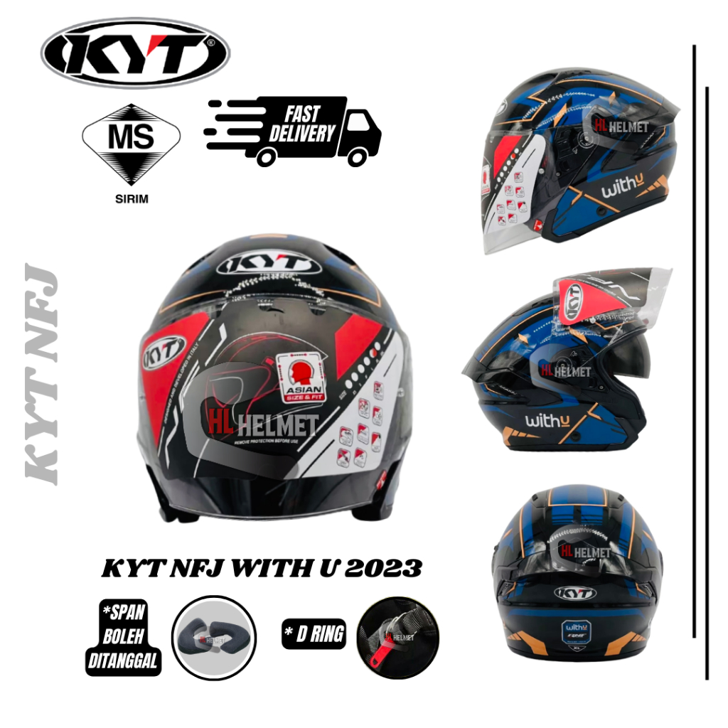 KYT NFJ HELMET DOUBLE VISOR DALLA PORTA LEOPARD MISANO PESCAO