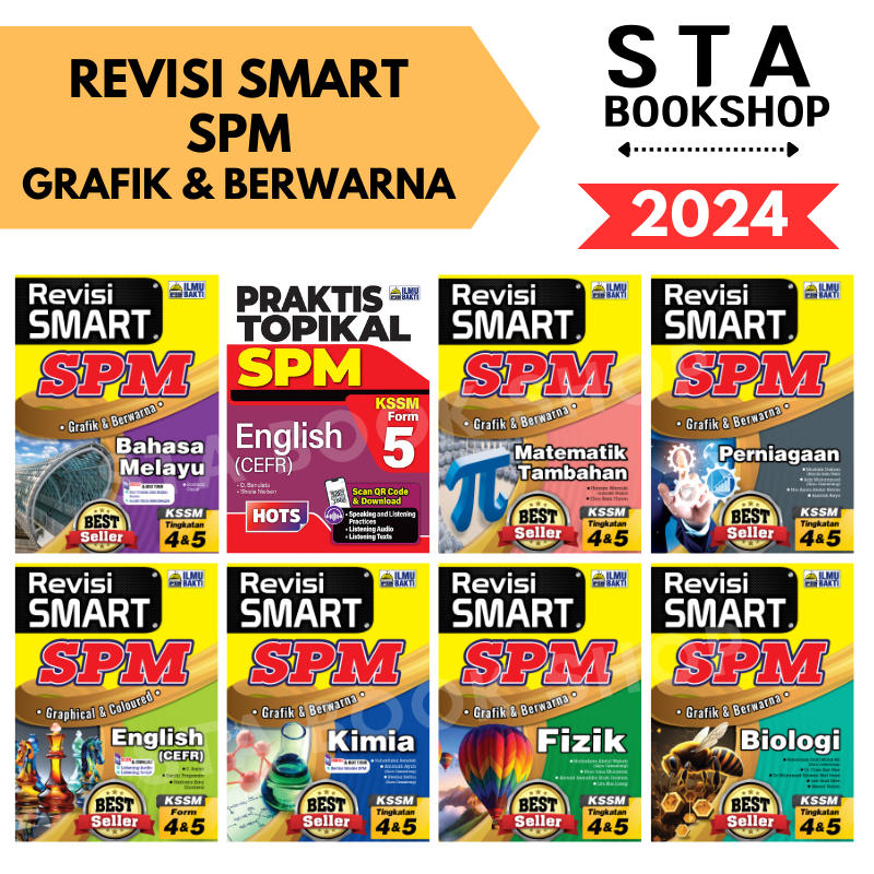 STA 2024 REVISI SMART SPM TINGKATAN 4 5 GRAFIK BERWARNA ILMU