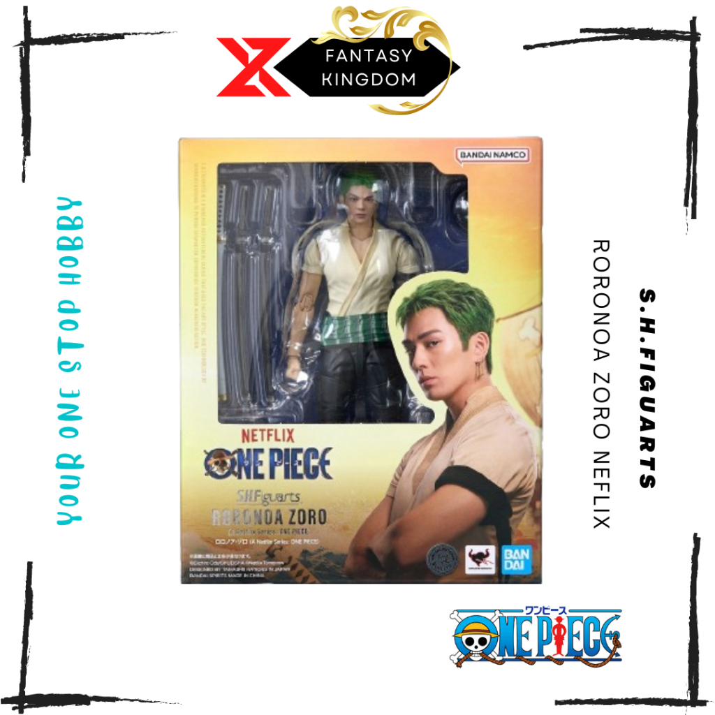 S H Figuarts Roronoa Zoro Netflix Series ONE PIECE Stock Ready