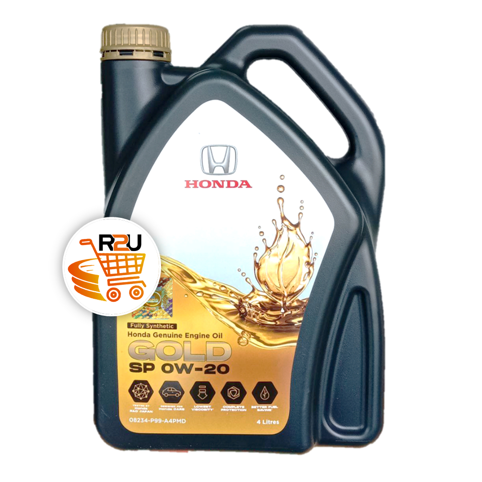 08234 A4PMD Honda Fully Synthetic Engine Oil Gold API SP 0W 20 0W20