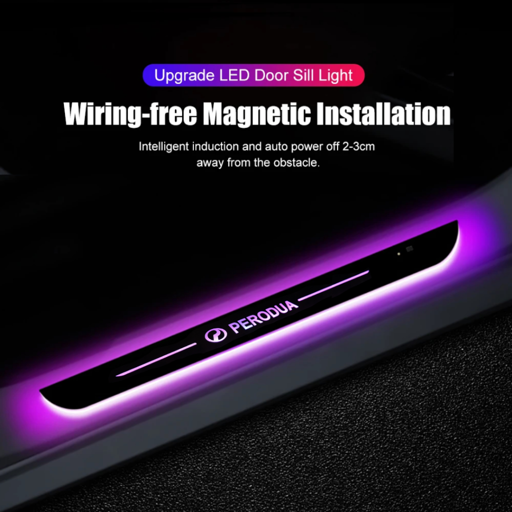 Perodua Myvi Bezza Axia Aruz Ativa Alza Rgb Led Door Side Sill Side