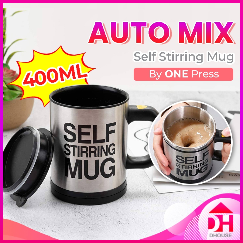 Self Stirring Mug Ml Automatic Mixing Coffee Tea Milo Milk Stainless