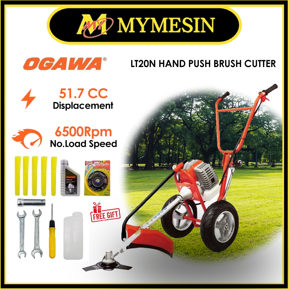 My Ogawa Lt N Hand Push Lawn Mower Brush Cutter Mesin Rumput Tolak