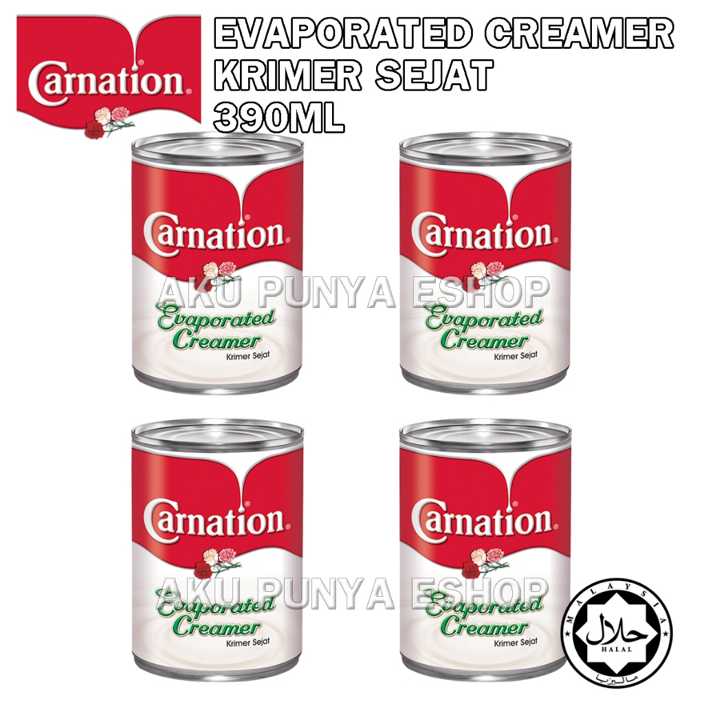 Carnation Evaporated Creamer Krimer Sejat Ml Halal Shopee Malaysia