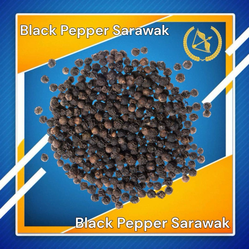 Kg Sarawak Lada Hitam Biji Bold Black Pepper Biji Whole Sale Price