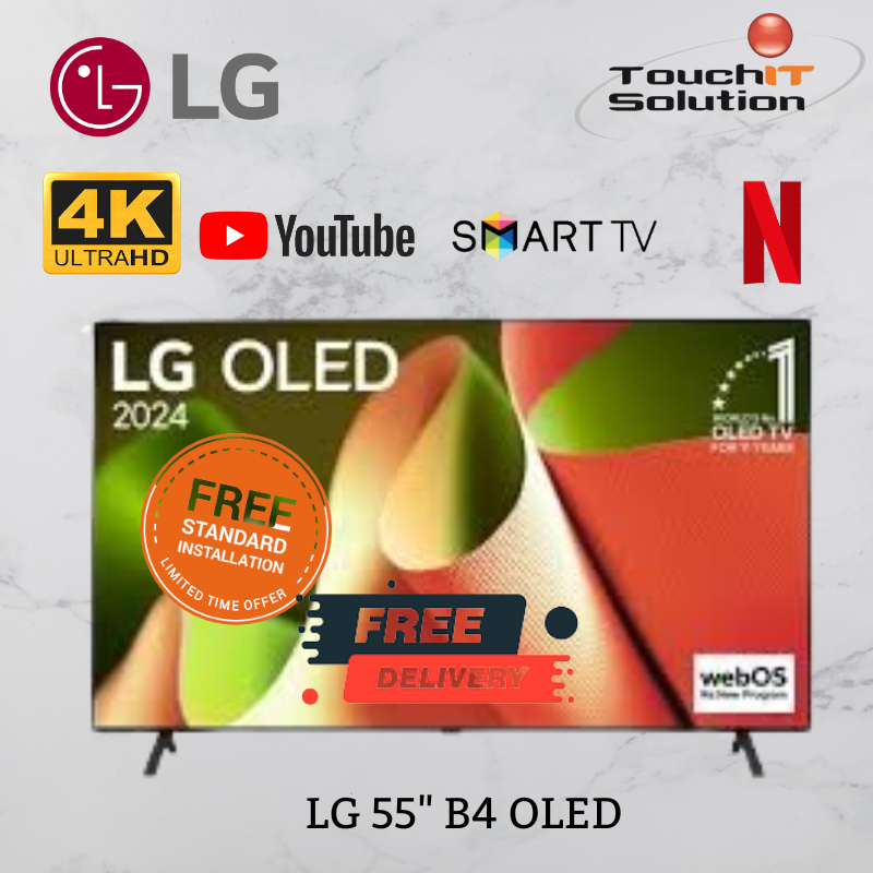 LG Class LG OLED B4 4K Smart TV 2024 OLED55B4PUA OLED65B4PUA Shopee