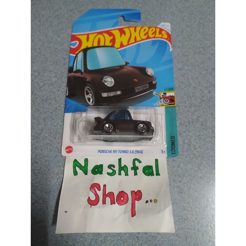 Hot Wheels Porsche Turbo Tooned Case K Hw Basic Mainline Shopee Malaysia