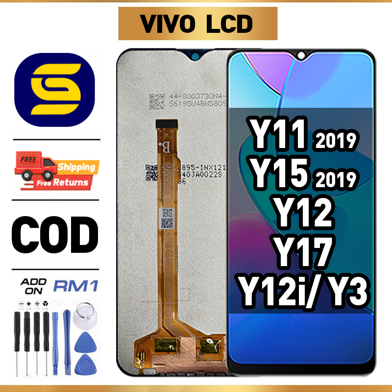 LCD VIVO Y11 2019 Y15 2019 Y12 2019 Y17 2019 Y12i Y3 Compatible