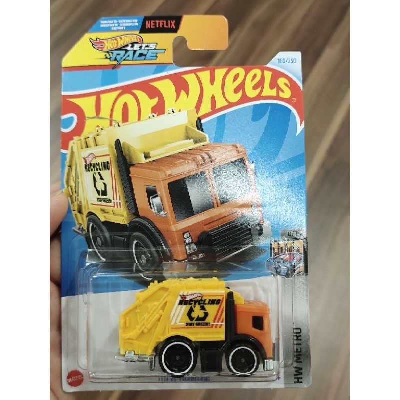 Hot Wheels 2024 Total Disposal Orange New Card Shopee Malaysia