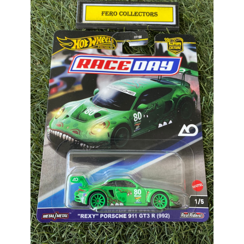 Hot Wheels RACE DAY Rexy Porsche GT R Shopee Malaysia