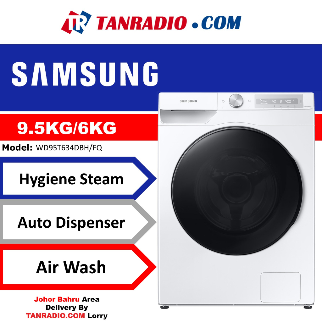 Samsung Kg Wash Kg Dry Inverter Washer Dryer Wd T Dbh Front