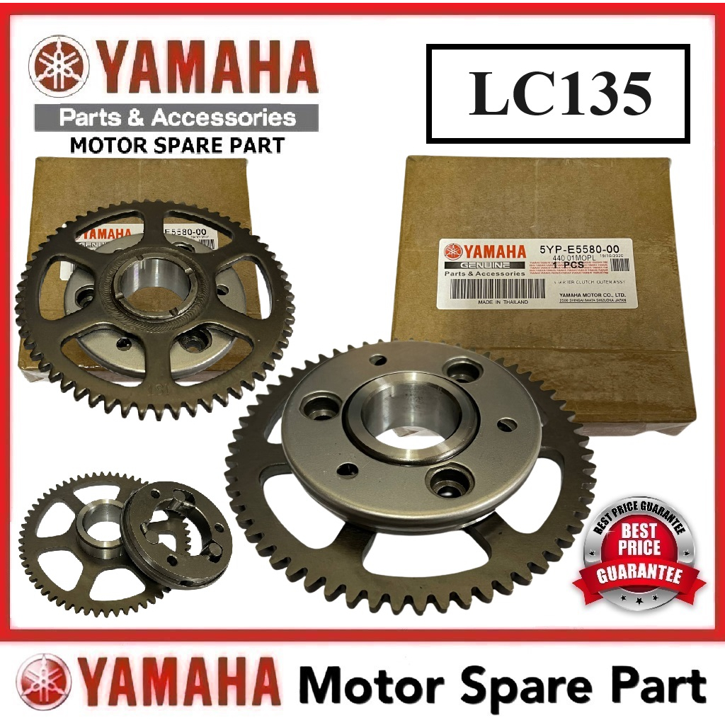 Yamaha Lc Starter One Way With Gear Comp Set Clutch Oneway Lc