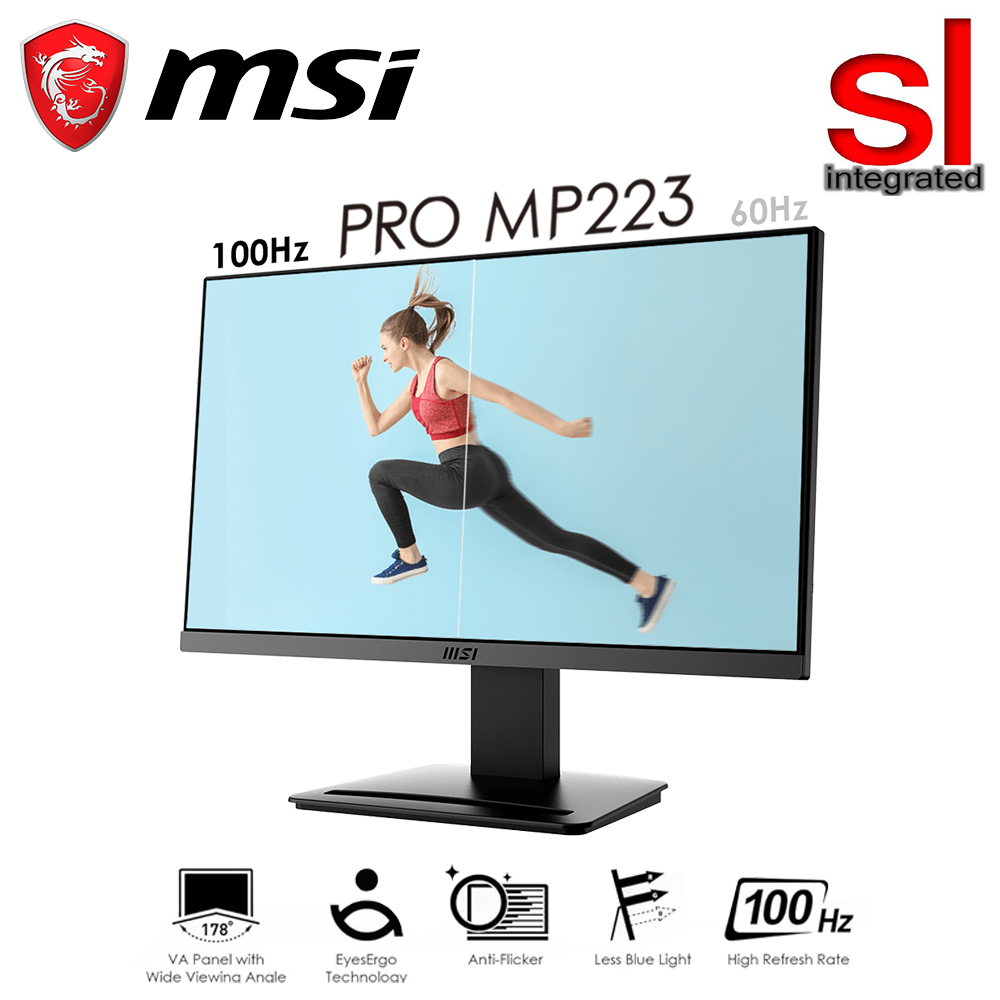 Msi Pro Mp Mp Fhd Hz Ms Ips Business Productivity