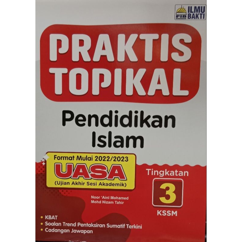 Praktis Topikal Pendidikan Islam Tingkatan 3 Shopee Malaysia