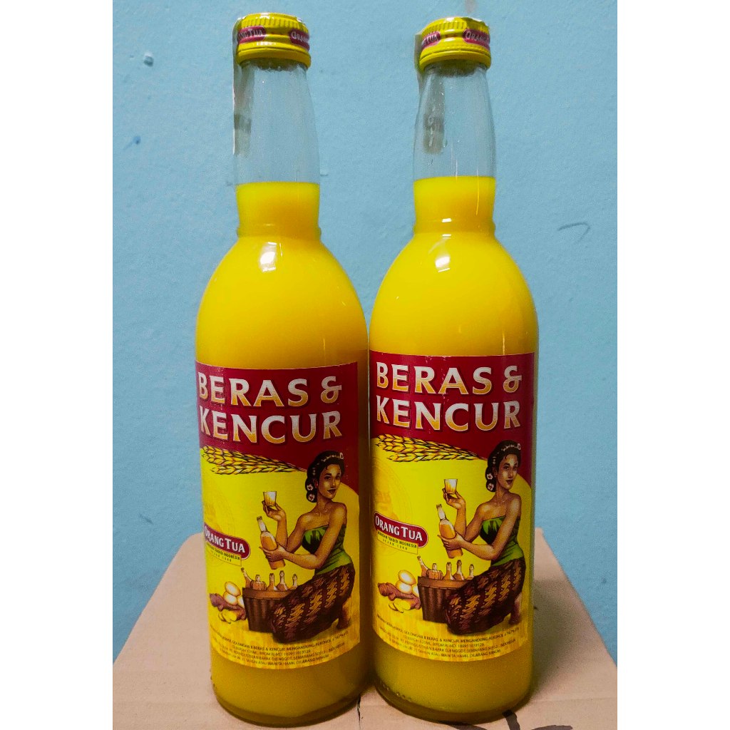 Original Beras Kencur Cap Orang Tua 620ml Produk Indonesia Shopee