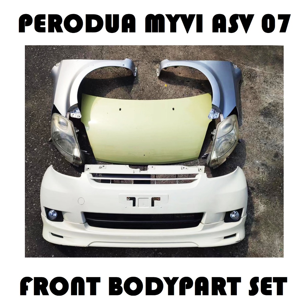 Perodua Myvi Front Body Parts Set Ori Toyota Passo 07 Year Used