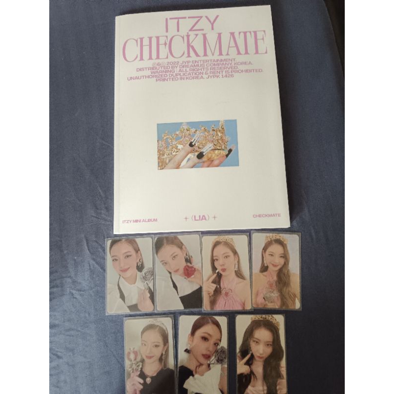 Itzy Checkmate Album Shopee Malaysia