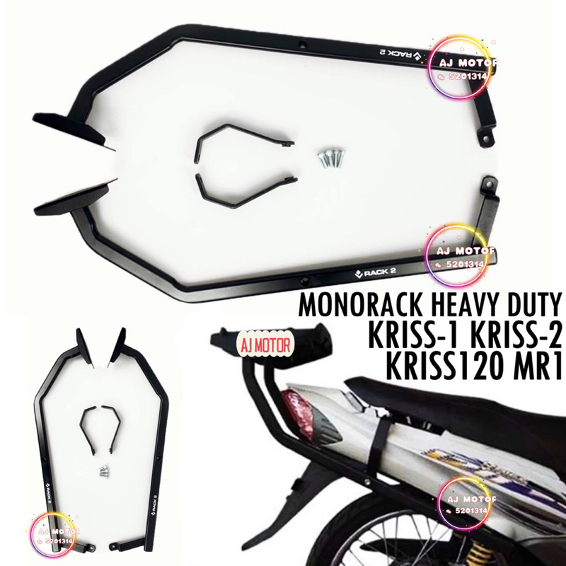 MODENAS KRISS1 KRISS2 KRISS110 KRISS120 MR1 MONORACK HEAVY DUTY TAPAK