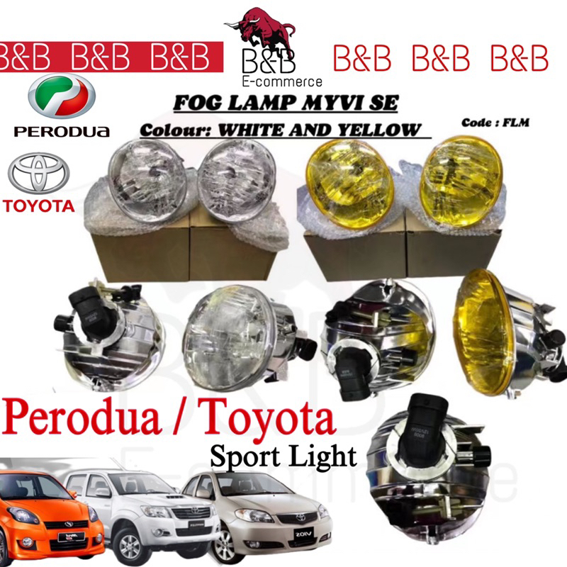 Ready Stock Perodua Myvi SE2 Toyota Hilux Vigo Fortuner Vios Ncp42