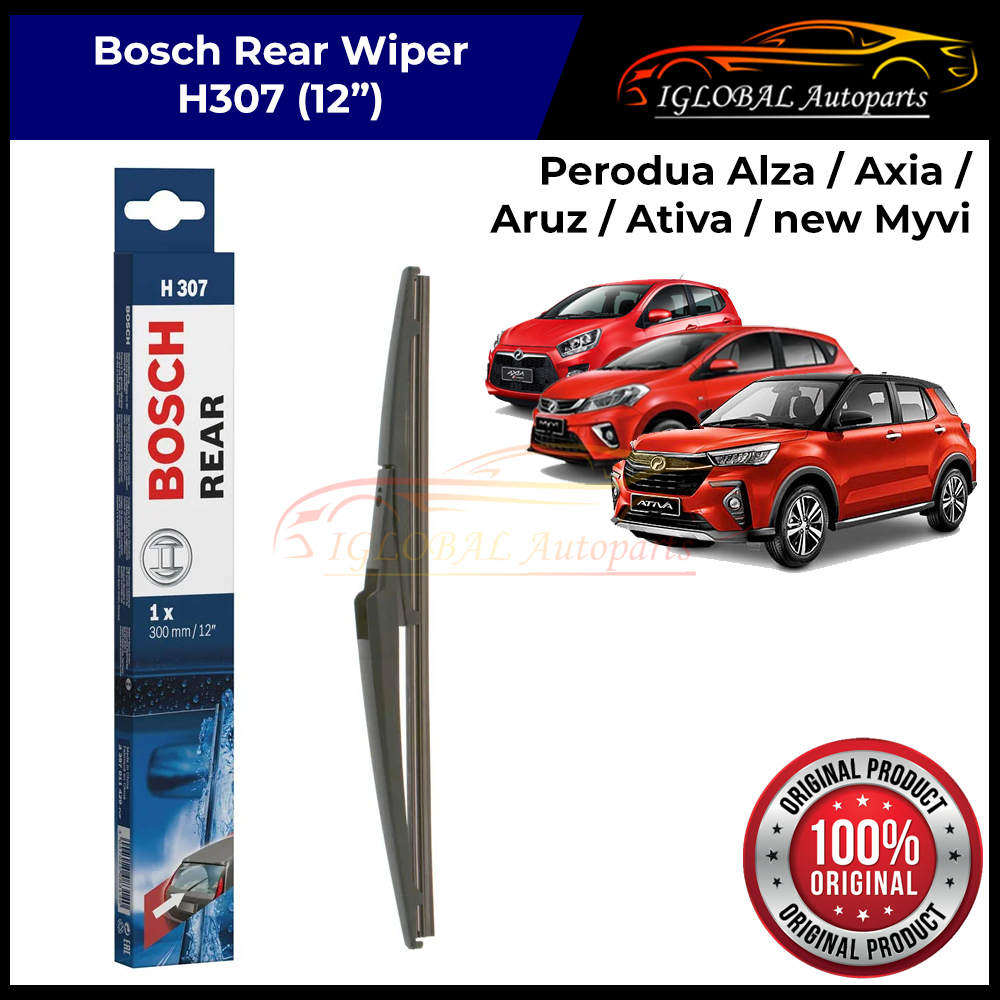 Rear Wiper Perodua New Myvi D N Axia St Gen Alza M Aruz