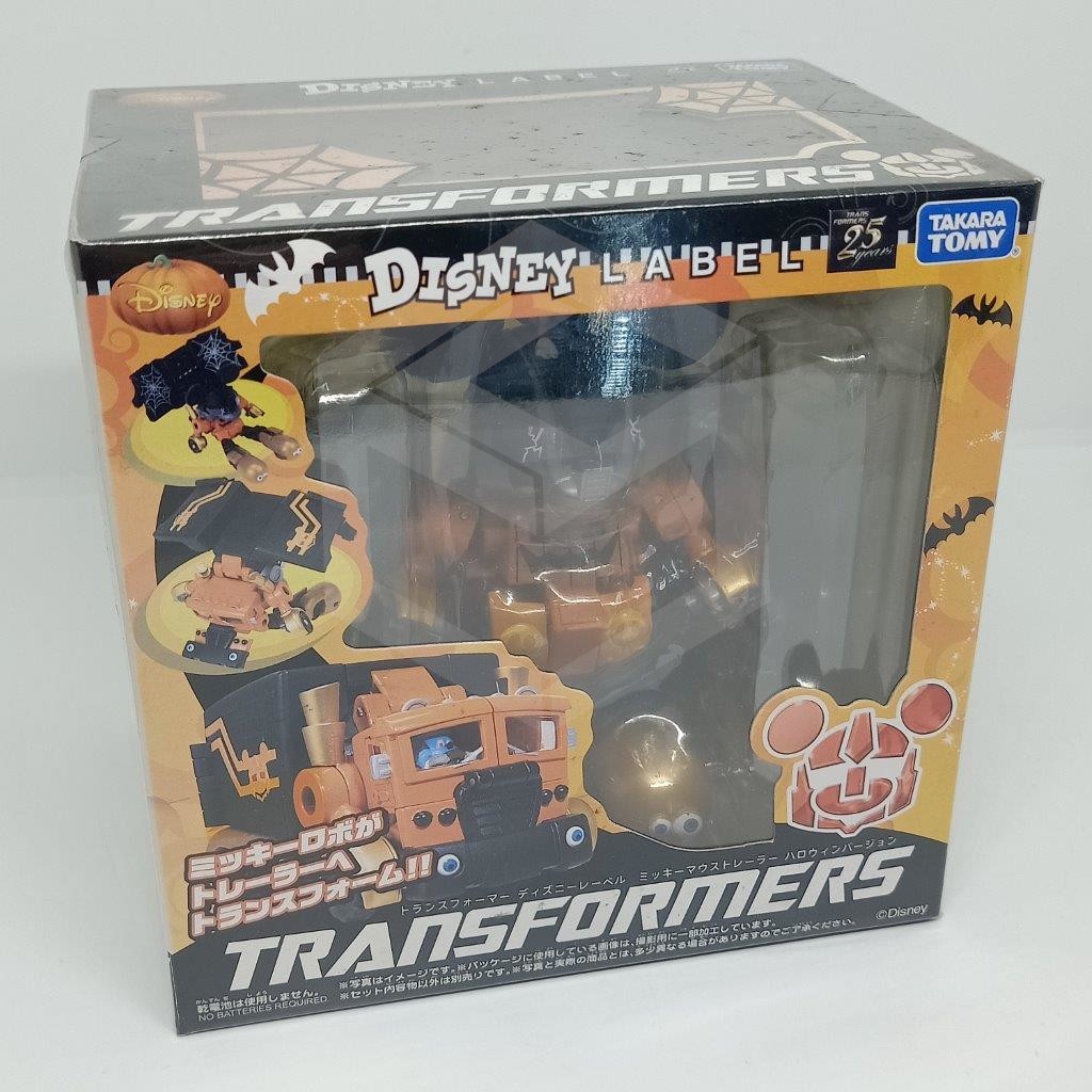 TAKARA TRANSFORMER CONVOY OPTIMUS PRIME X DISNEY MICKEY MOUSE HALLOWEEN