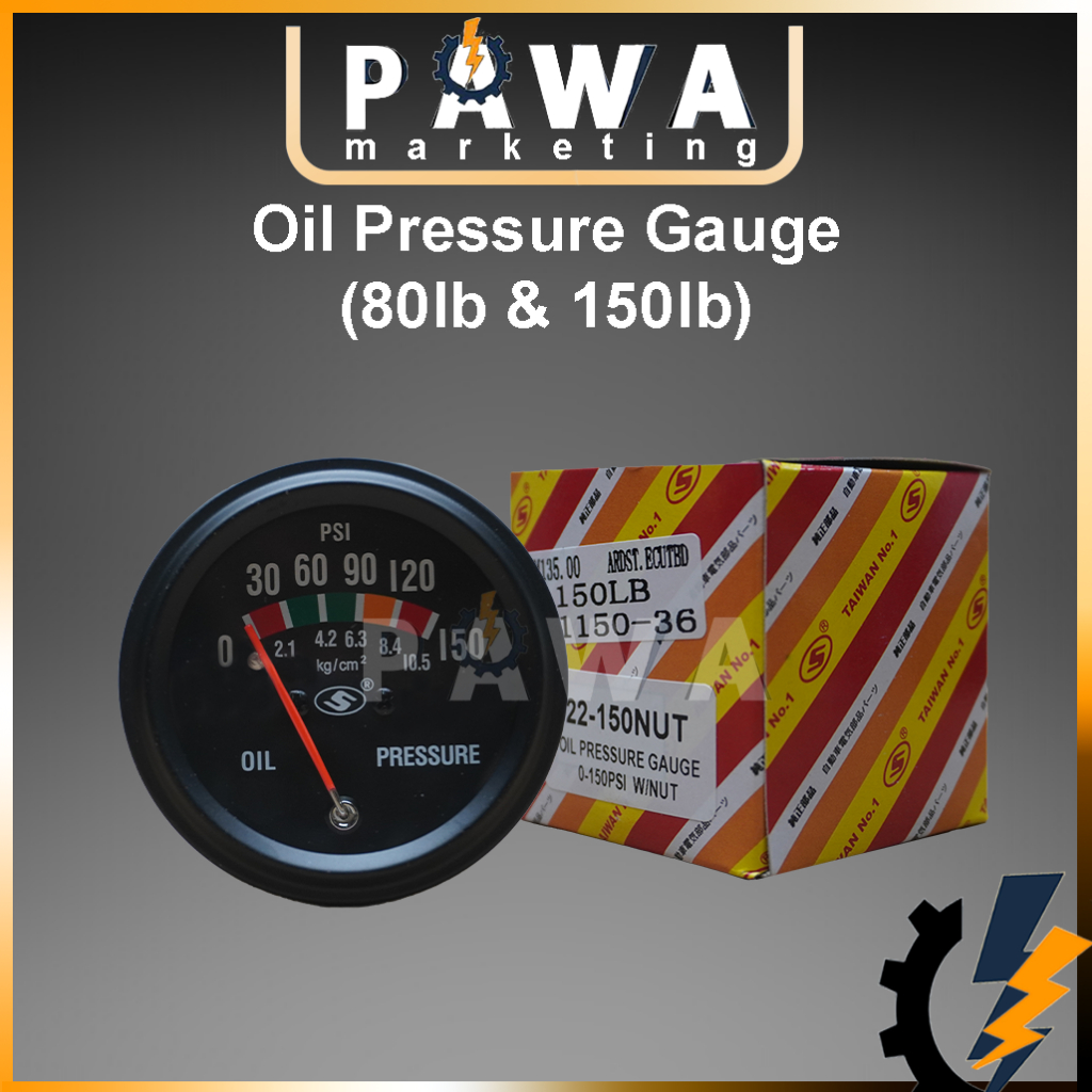 Pawa Susuki Oil Pressure Gauge Psi Lb Lb Lb For Case