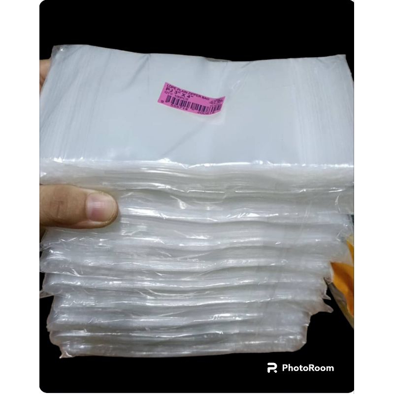 Pcs Ziplock Cm X Cm Seal Bag X Inchi Plastic Zipper Bag