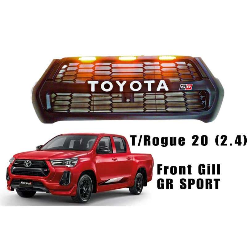 Toyota Hilux Vigo Fortuner Trd Gr Sport Front Grill