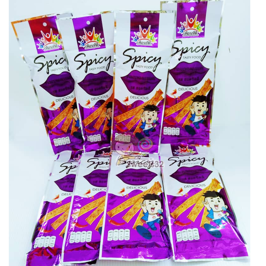 Pcs Viral Thailand La Tiao Latiao Tasty Spicy Flavoured Crispy