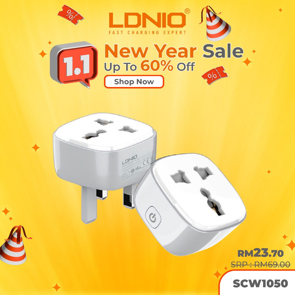 Ldnio Scw Wifi Smart Power Plug Intelligent Linkage Universal Wall