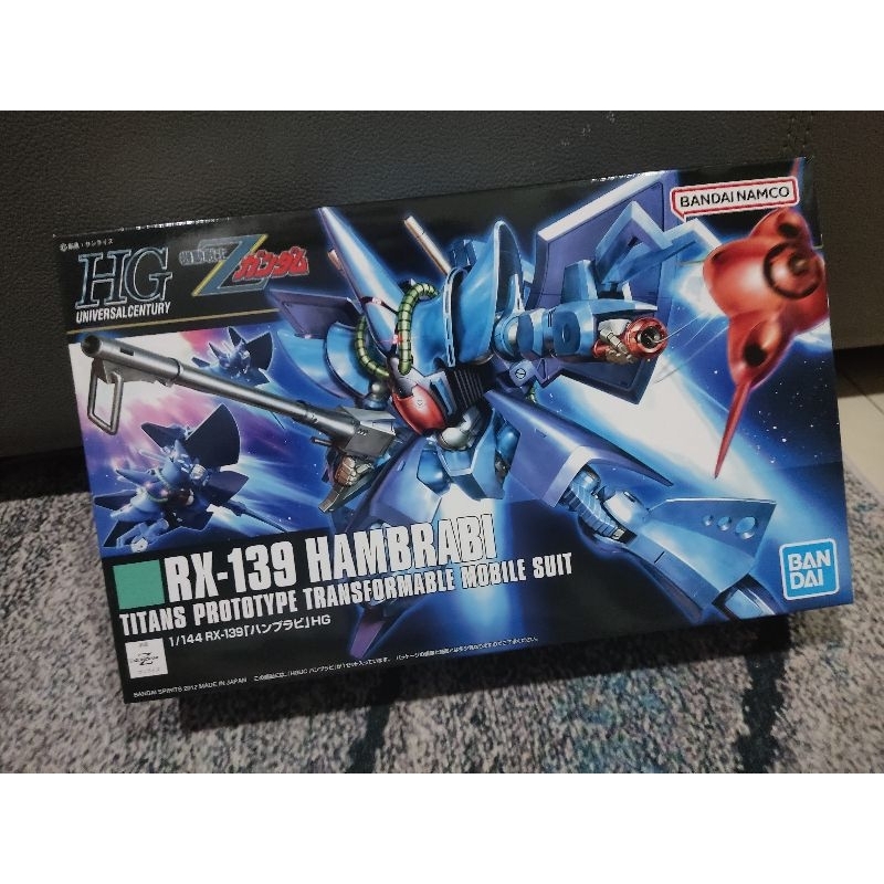 BANDAI MOBILE SUIT GUNDAM HGUC HG 1 144 RX 139 HAMBRABI TITANS