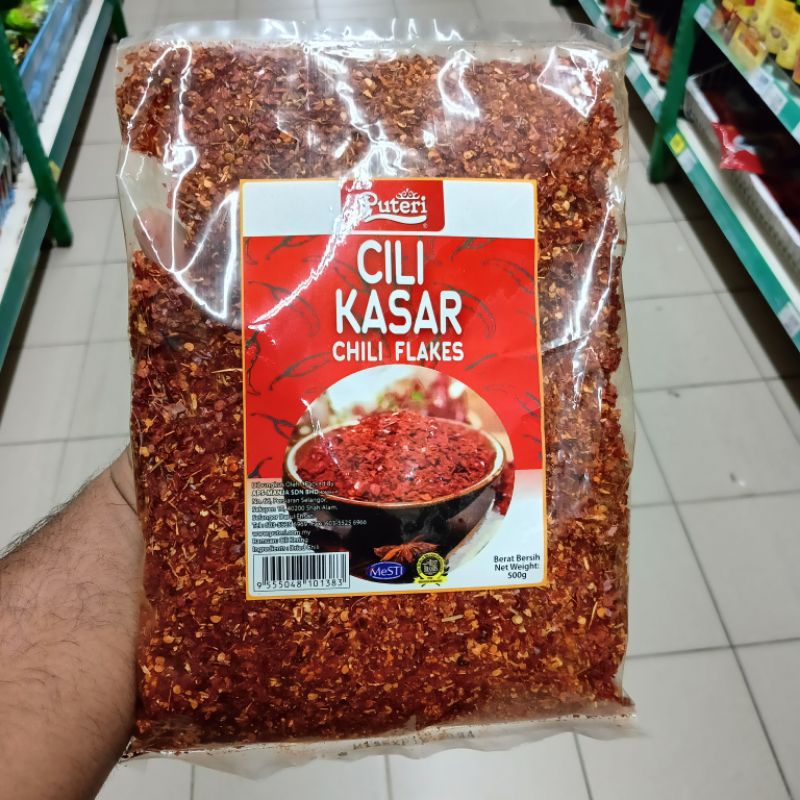 Cili Kasar Puteri Chili Flakes G Shopee Malaysia