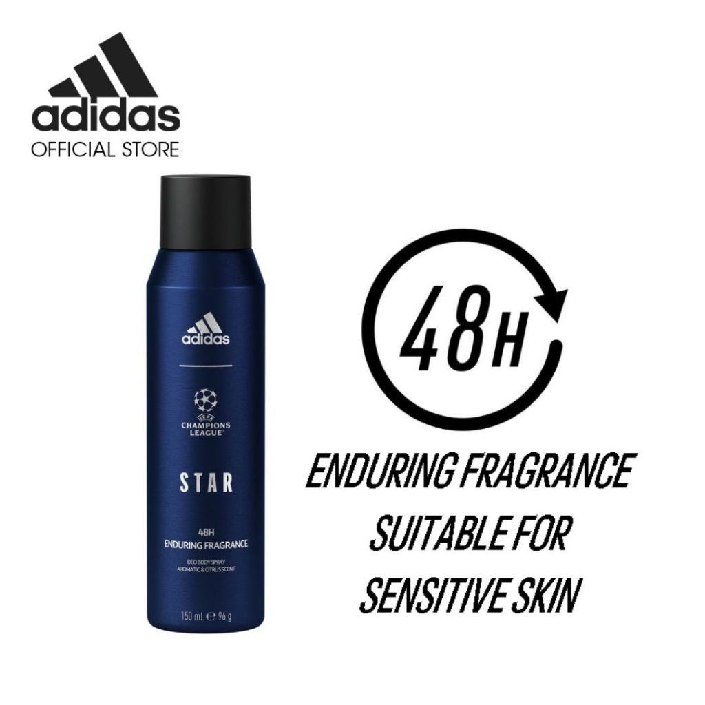 Adidas Deodorant Body Spray Uefa N Champions League Ml Hrs