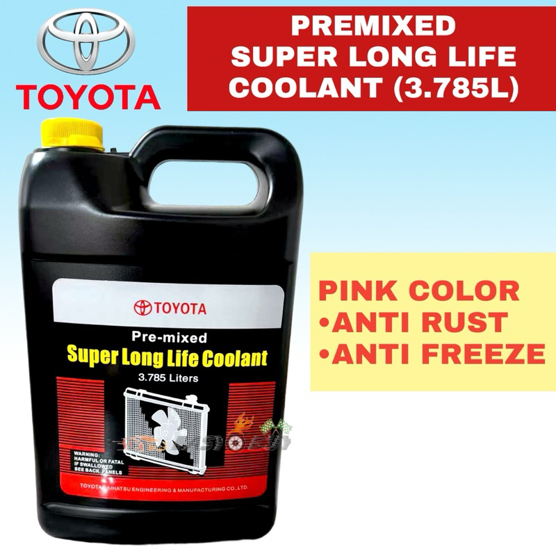 Original Toyota Coolant Super Long Life Coolant Pre Mixed