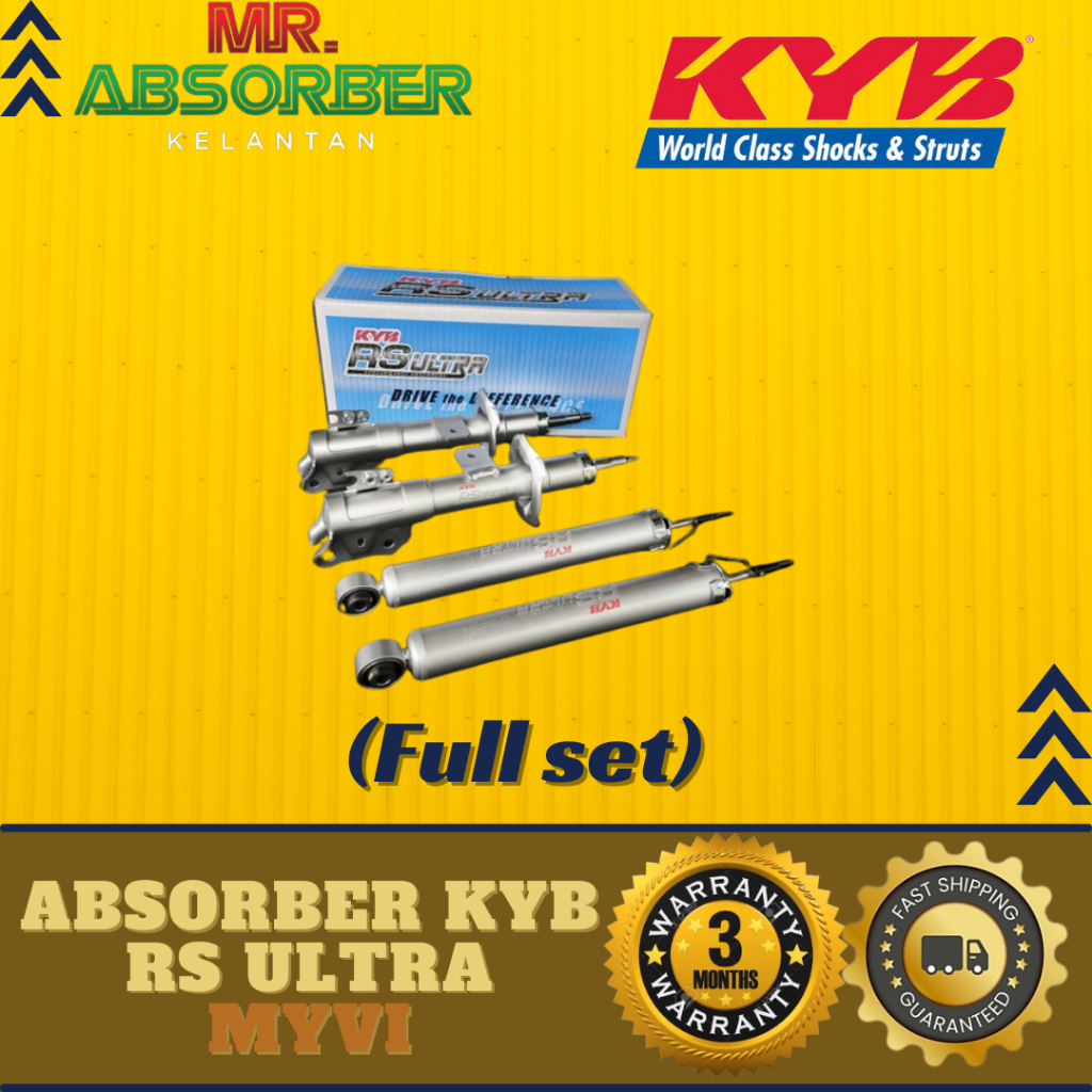 Kyb Rs Ultra Absorber Heavy Duty Perodua Myvi Myvi St Model